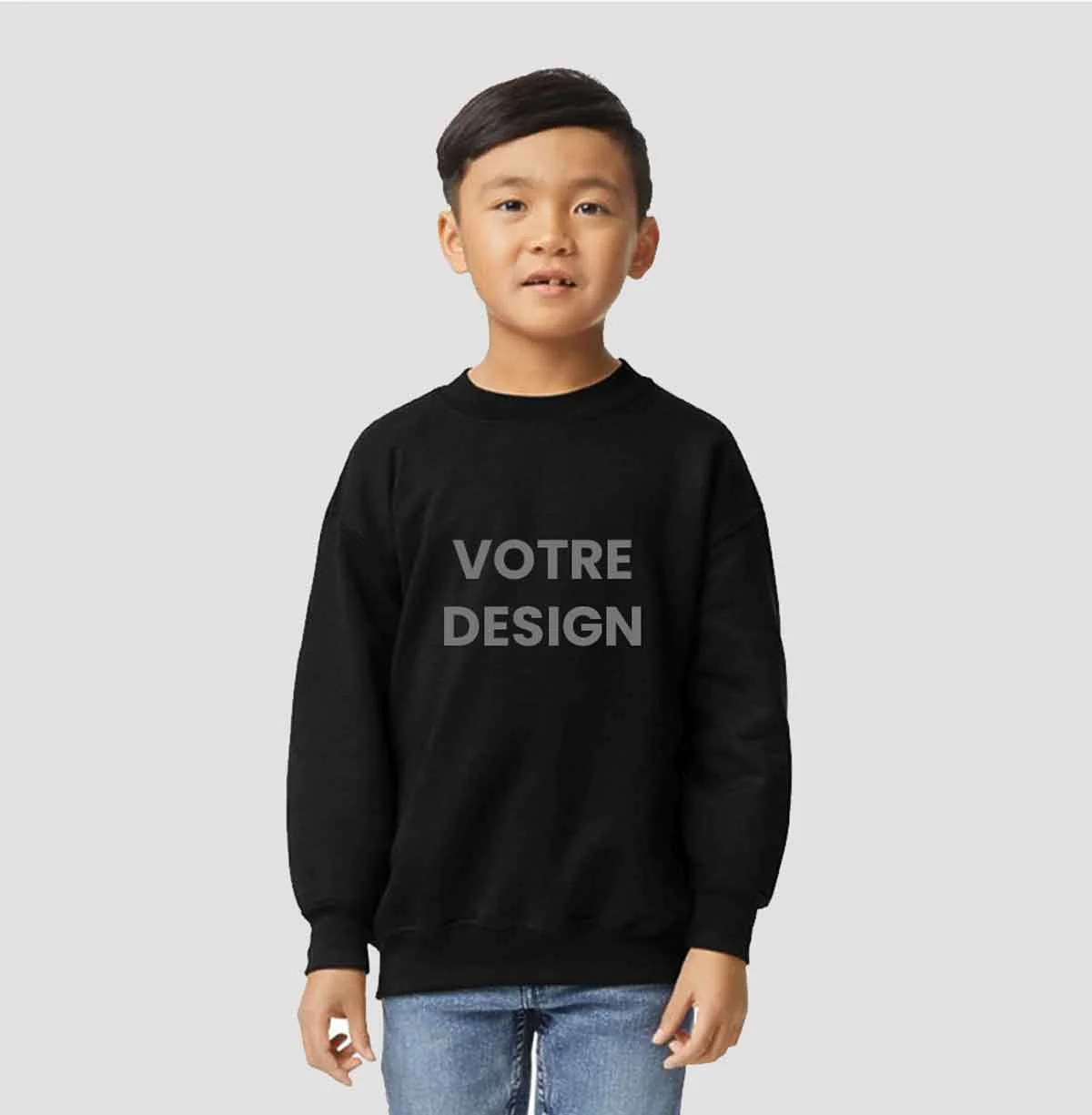 Sweat personnalisé enfant | Gildan 18000B – Image 2